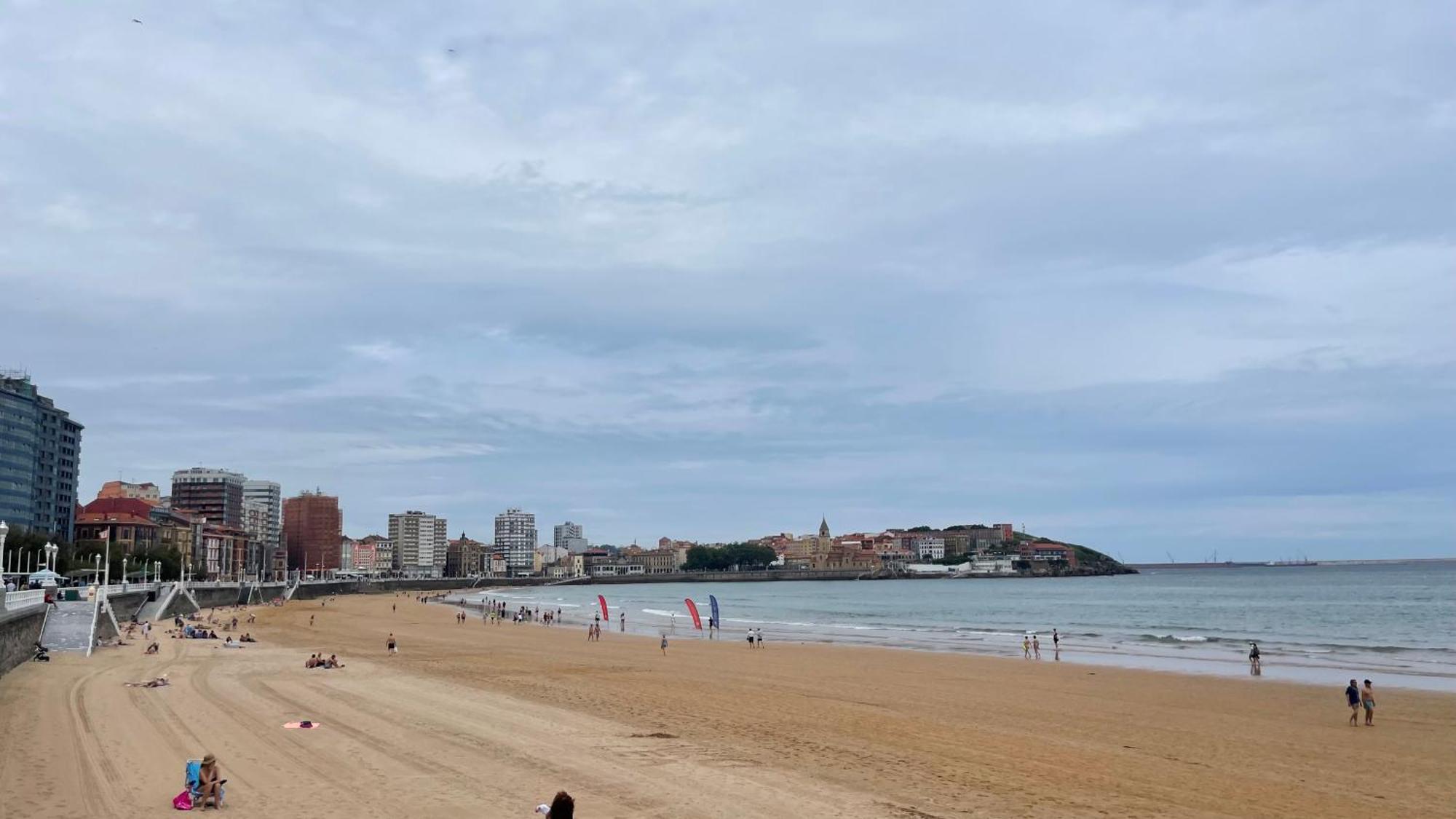 Apartamento Playa De Gijón Zewnętrze zdjęcie