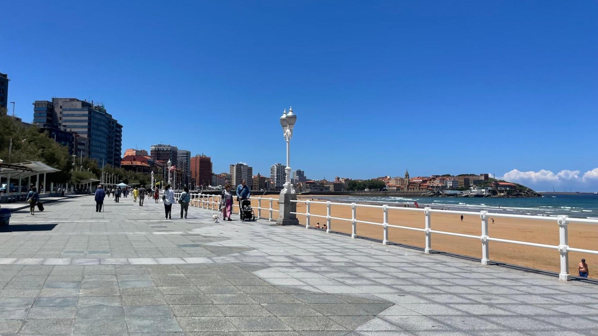 Apartamento Playa De Gijón Zewnętrze zdjęcie